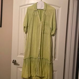 Maya Free People Shirt Dress